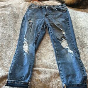 Distressed Judy Blue Jeans